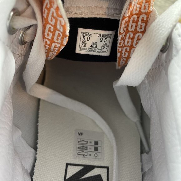 VANS Sk8-Mid PRIDE LGBTQ+ Gay Rainbow Skate Colorblock Shoes Size M 8 W 9.5 - Picture 10 of 10